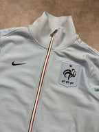 Nike Vintage Zip Jacket Frankreich FFF 2012 Hellblau L