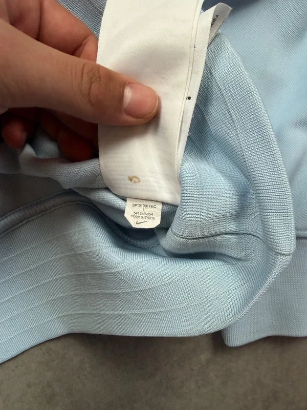 Nike Vintage Zip Jacket Frankreich FFF 2012 Hellblau L