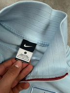 Nike Vintage Zip Jacket Frankreich FFF 2012 Hellblau L