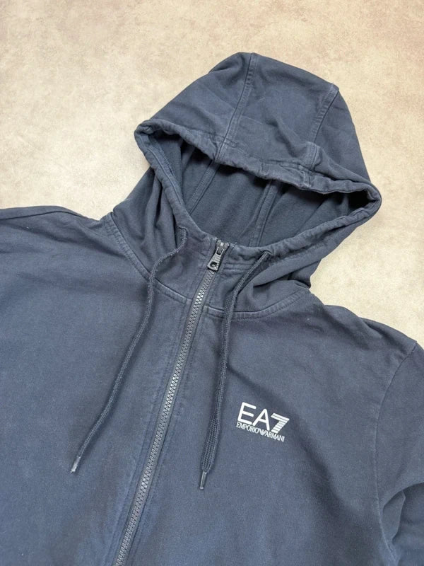 Emporio Armani EA7 Vintage Zip Jacket 2023 Schwarz L
