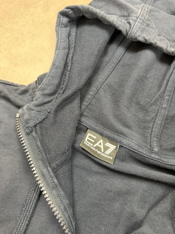 Emporio Armani EA7 Vintage Zip Jacket 2023 Schwarz L