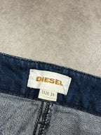 Diesel Vintage Jeans Rock 2008 Blau W31 Damen