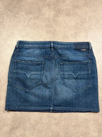 Diesel Vintage Jeans Rock 2008 Blau W31 Damen