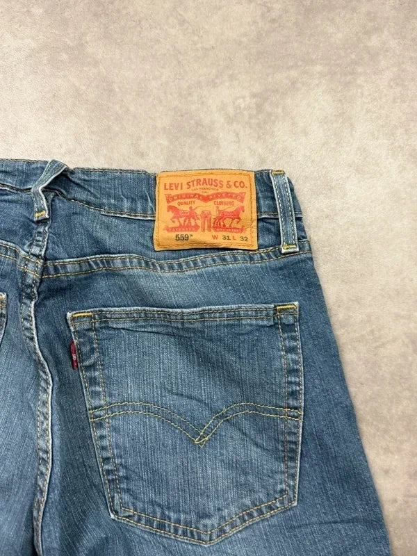 Levi’s Vintage Jeans 2000 559 Blau S Bootcut Fit Herren