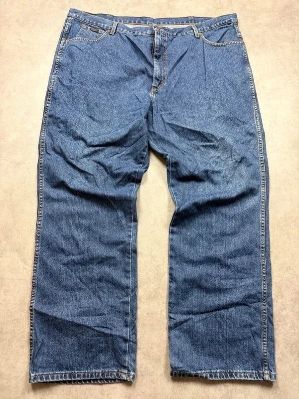 Wrangler Vintage Jeans 2005 Blau W40 L34 (XL) Straight Fit Herren