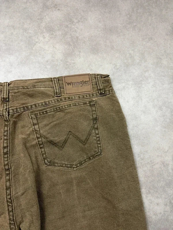 Wrangler Vintage Jeans 2005 Braun W34 L32 (XL) Herren