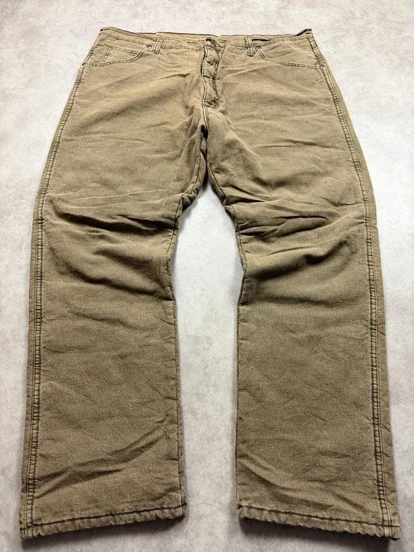 Wrangler Vintage Jeans 2005 Braun W34 L32 (XL) Herren