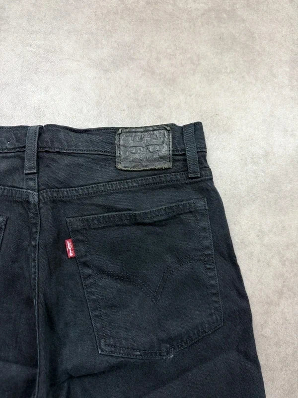 Levi’s Vintage Jeans Wedgie Straight 2000 Schwarz W27 L26 S