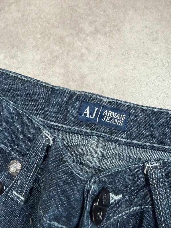 Armani Vintage Big Backprint Jeans S