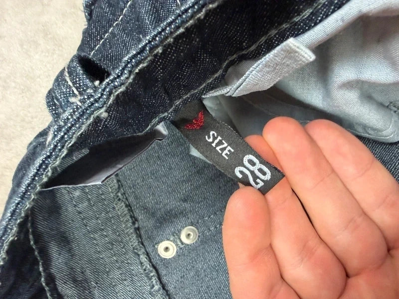 Armani Vintage Big Backprint Jeans S