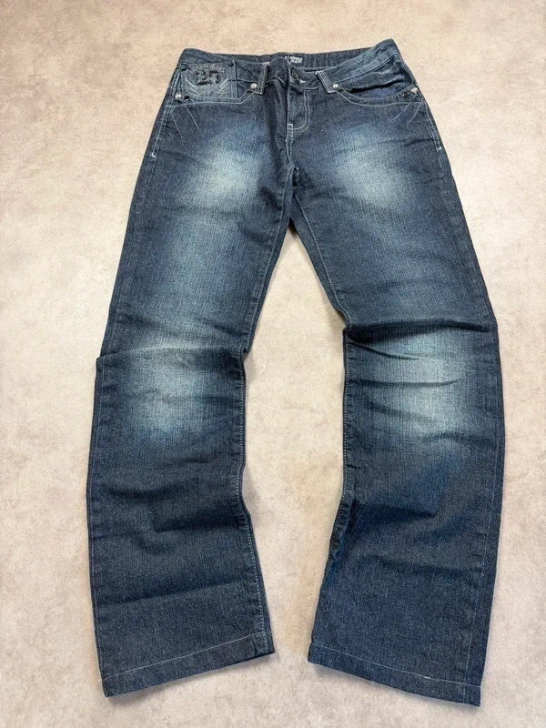 Armani Vintage Big Backprint Jeans S