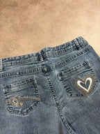 Cato Vintage Bootcut Y2K Denim Jeans 2000 S Damen