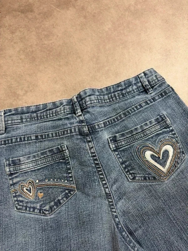 Cato Vintage Bootcut Y2K Denim Jeans 2000 S Damen