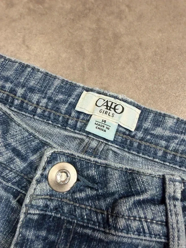 Cato Vintage Bootcut Y2K Denim Jeans 2000 S Damen