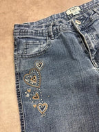 Cato Vintage Bootcut Y2K Denim Jeans 2000 S Damen