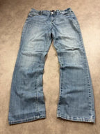 Earl Vintage Bootcut Y2K Denim Jeans 2000 L Damen