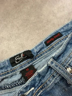 Earl Vintage Bootcut Y2K Denim Jeans 2000 L Damen