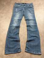Premiere Vintage Bootcut Y2K Denim Jeans 2005 M Damen