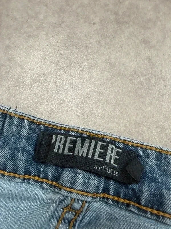Premiere Vintage Bootcut Y2K Denim Jeans L Damen