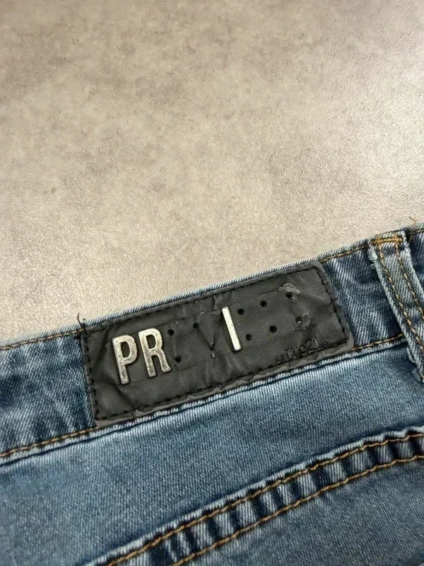 Premiere Vintage Bootcut Y2K Denim Jeans L Damen