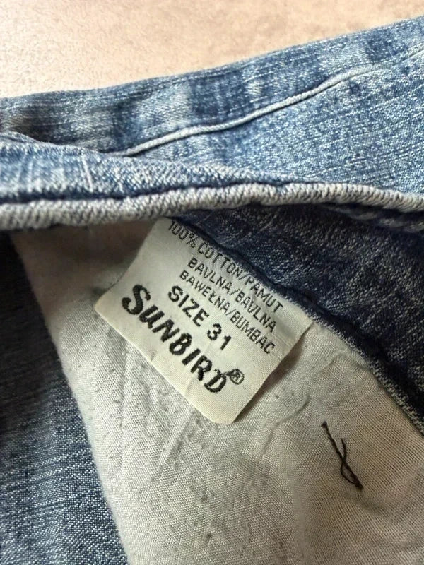 Sunbird Vintage Bootcut Y2K Denim Jeans S Damen
