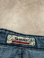 Sunbird Vintage Bootcut Y2K Denim Jeans S Damen