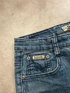 Sunbird Vintage Bootcut Y2K Denim Jeans S Damen