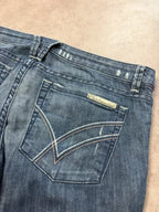 William Rast Vintage Straight Leg Y2K Denim Jeans M