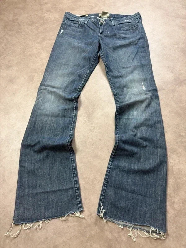 William Rast Vintage Straight Leg Y2K Denim Jeans M