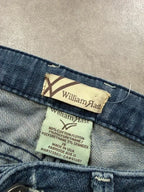William Rast Vintage Straight Leg Y2K Denim Jeans M