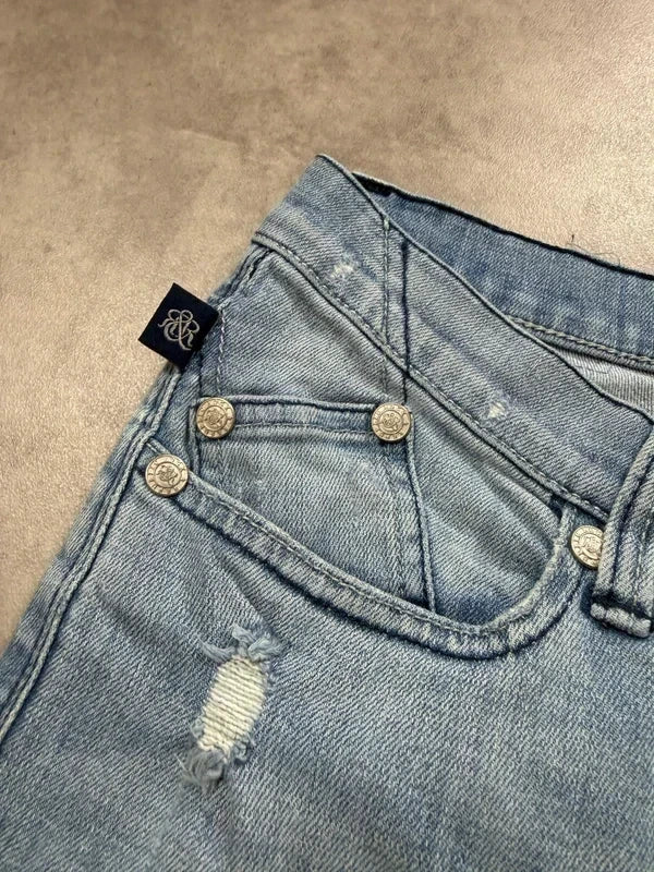 Rock & Republic Vintage Bootcut Y2K Denim Jeans S Damen