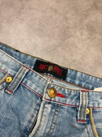 Oni Arai Vintage Jeans Dragon Embroidery*Rare*2005 Straight M