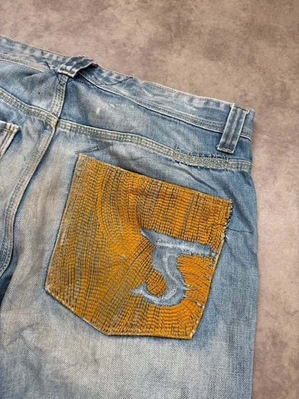 Best Jeans Wear Vintage Jeans Japan Style 2005 L Straight Herren