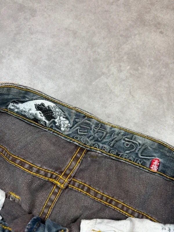 Savage Vintage Jeans Japan Style 2006 Blau L Straight Herren
