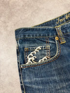 Backprint Vintage Jeans Japan Style 2005 S Straight Herren