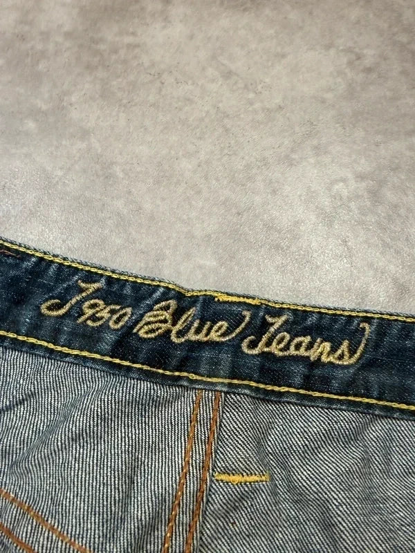 Backprint Vintage Jeans Japan Style 2005 S Straight Herren