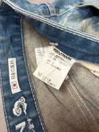 Big Train Japan Style Vintage Backprint Jeans 2005 XL Straight Herren