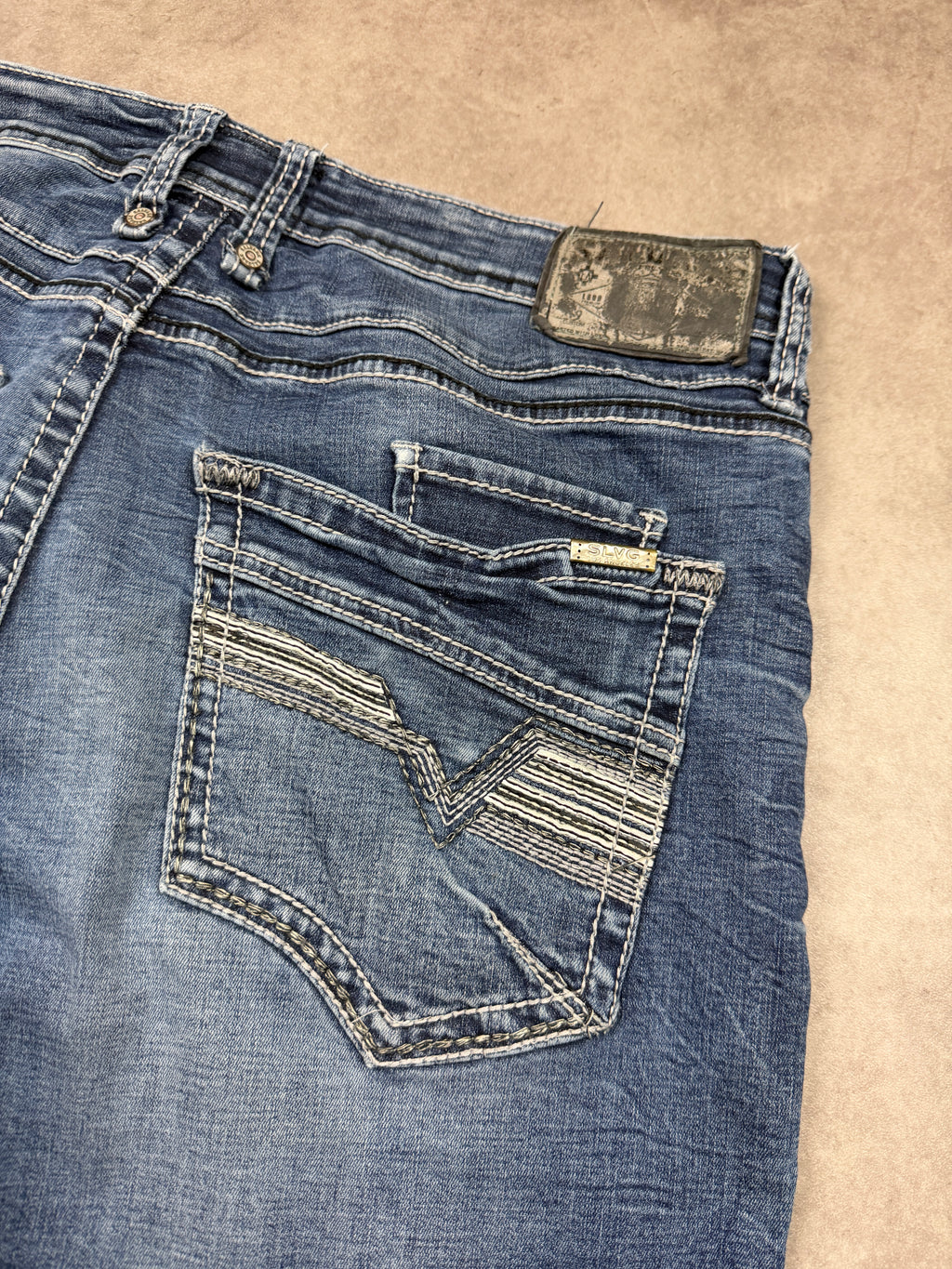 Vintage Backprint Jeans L