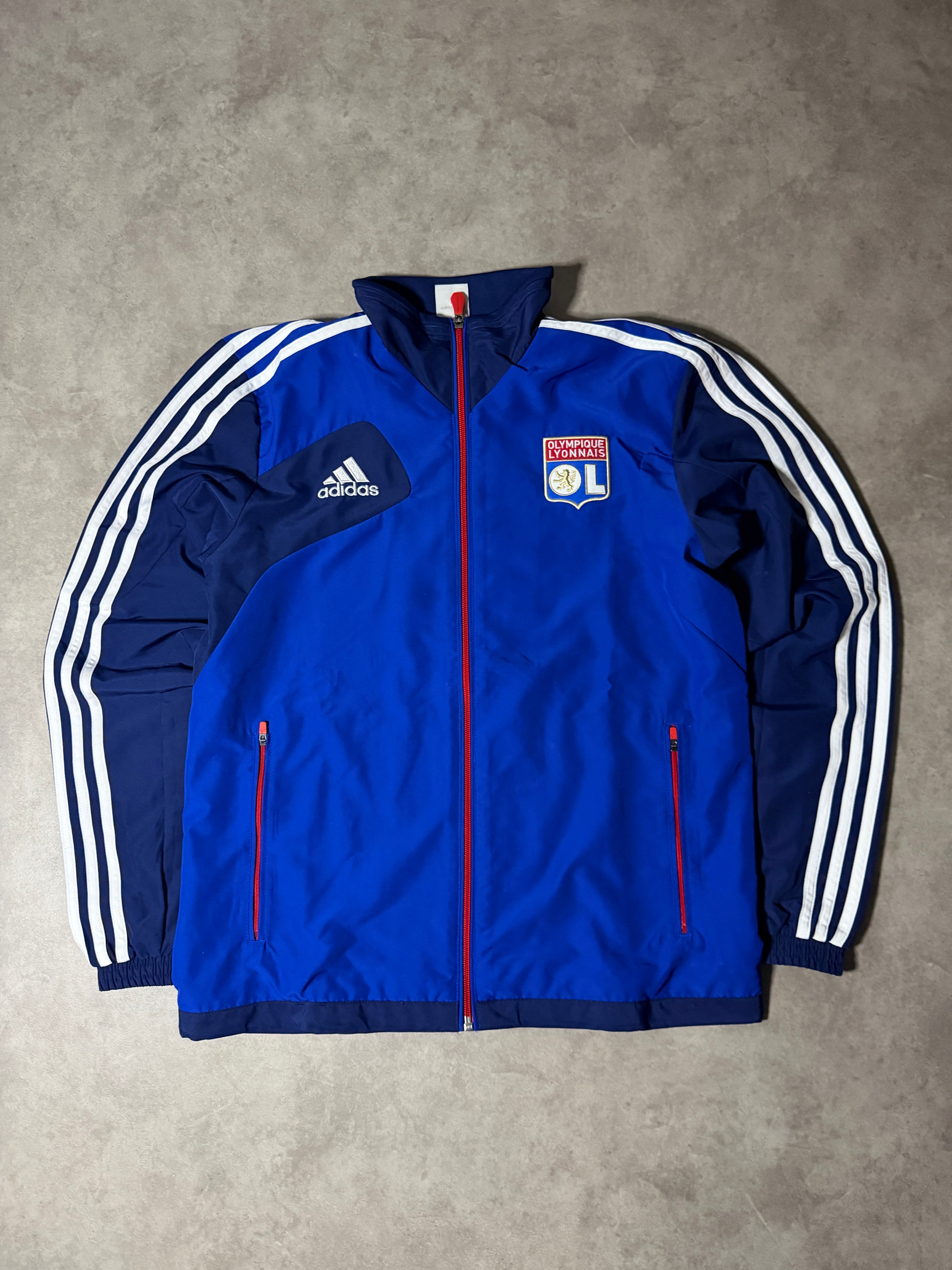 Adidas Vintage Olympique Lyon Tracksuit*Rare*2012 S