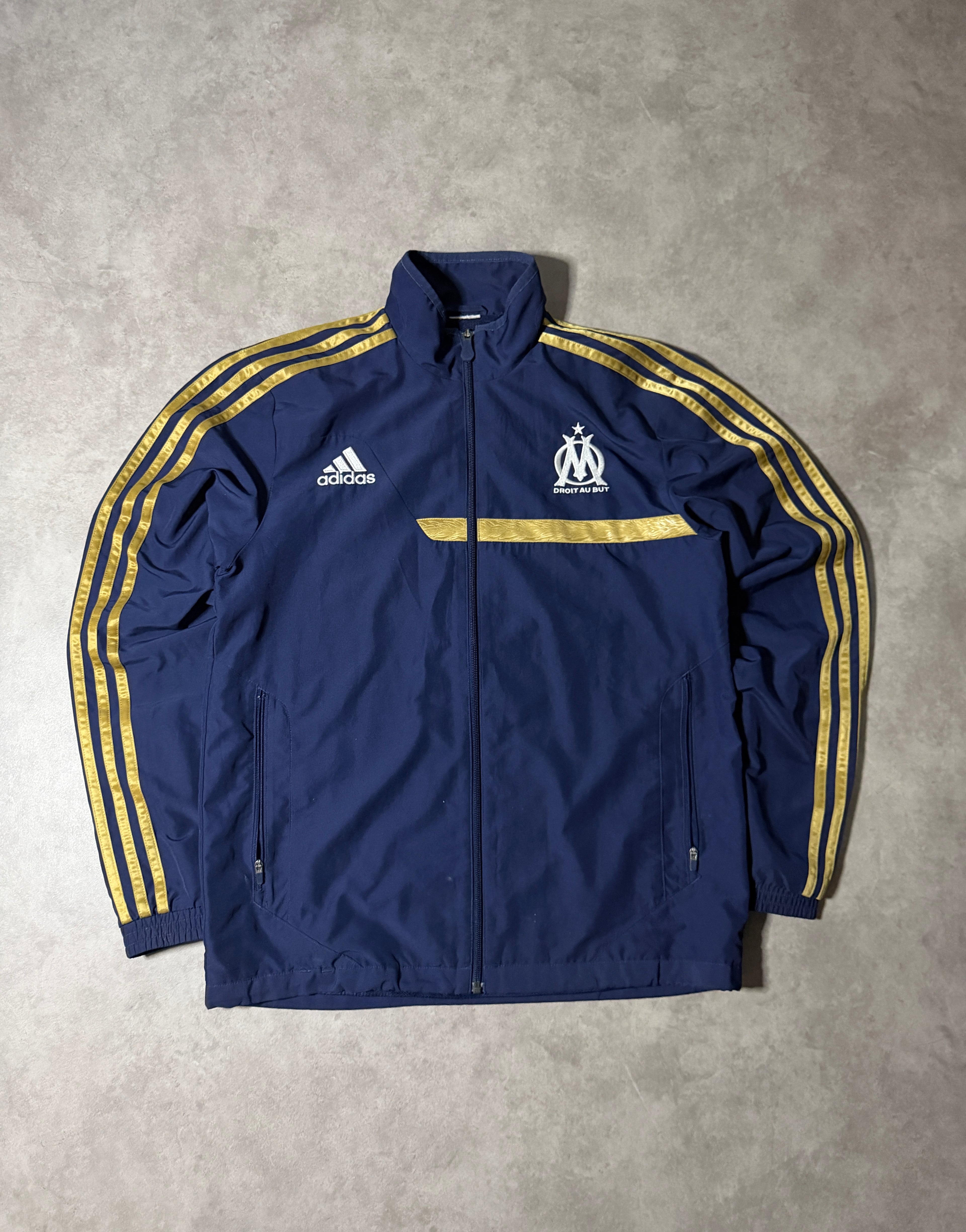 Adidas Vintage OM Marseille Tracksuit*Rare*2013 S