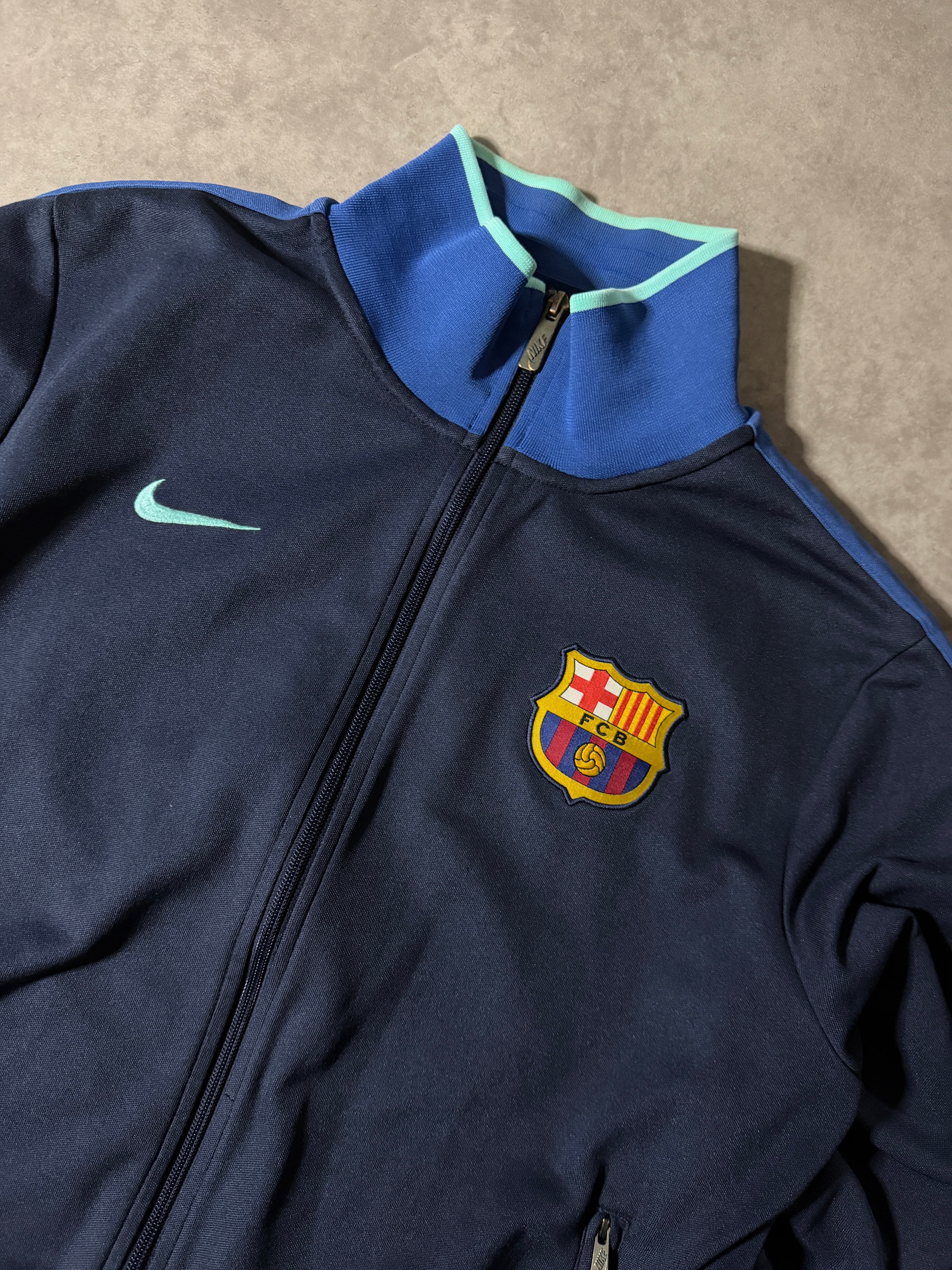 Nike Vintage FC Barcelona Zip Jacket*Rare*2011 L