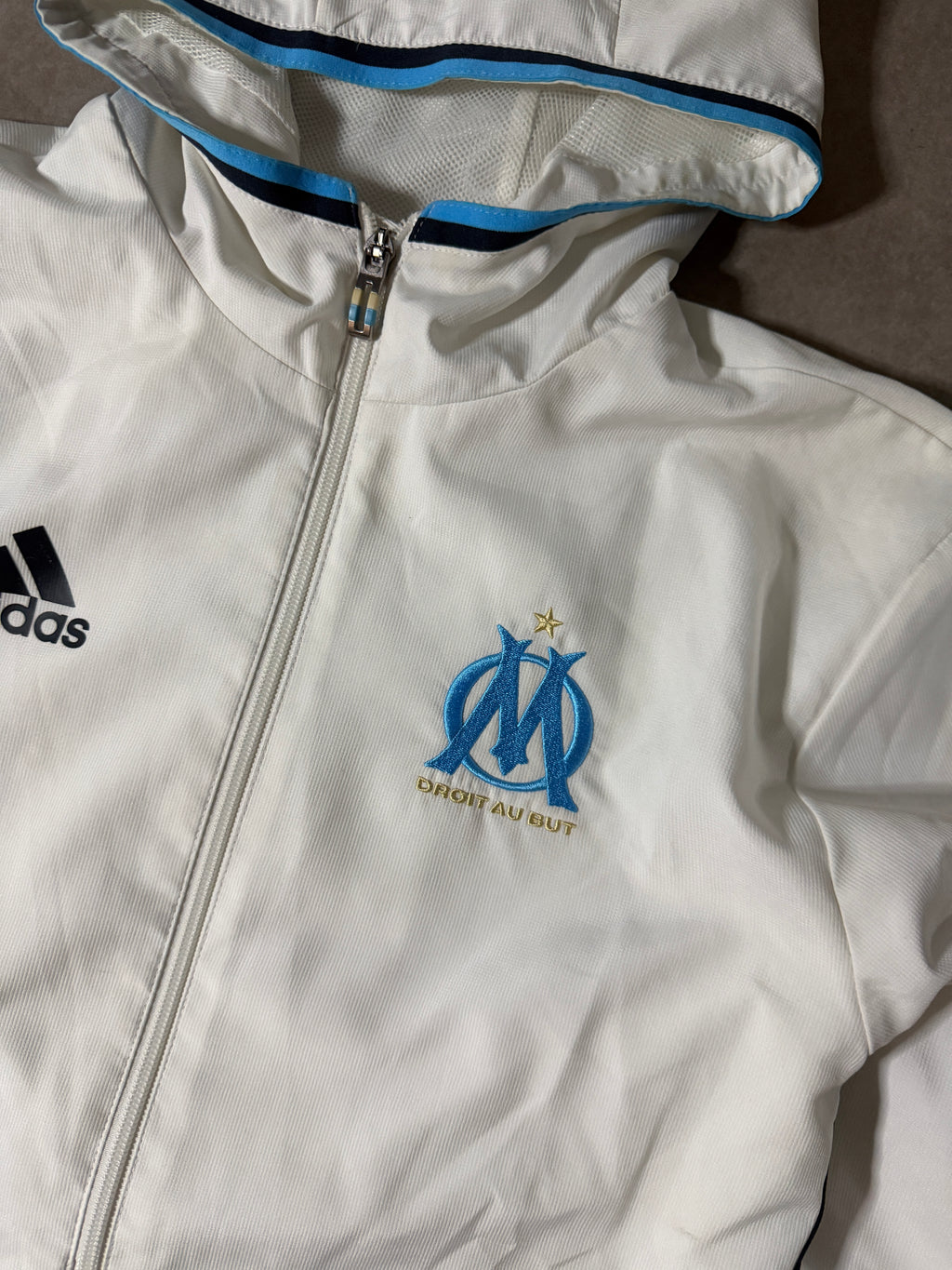 Adidas Vintage Olympique Marseille Trackjacket 2011 S