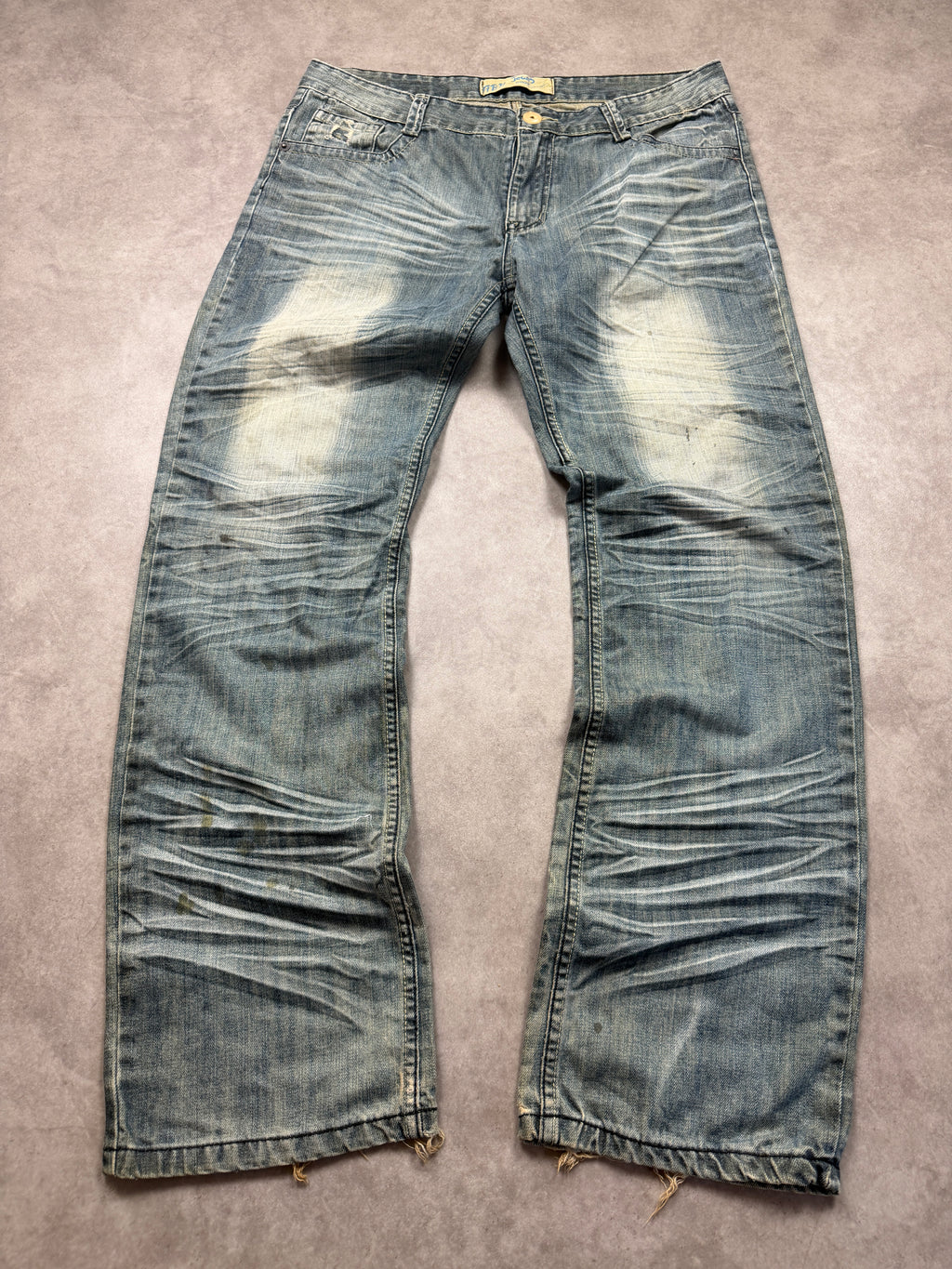 FBN Jeans Vintage 2006 Blau L Straight Herren