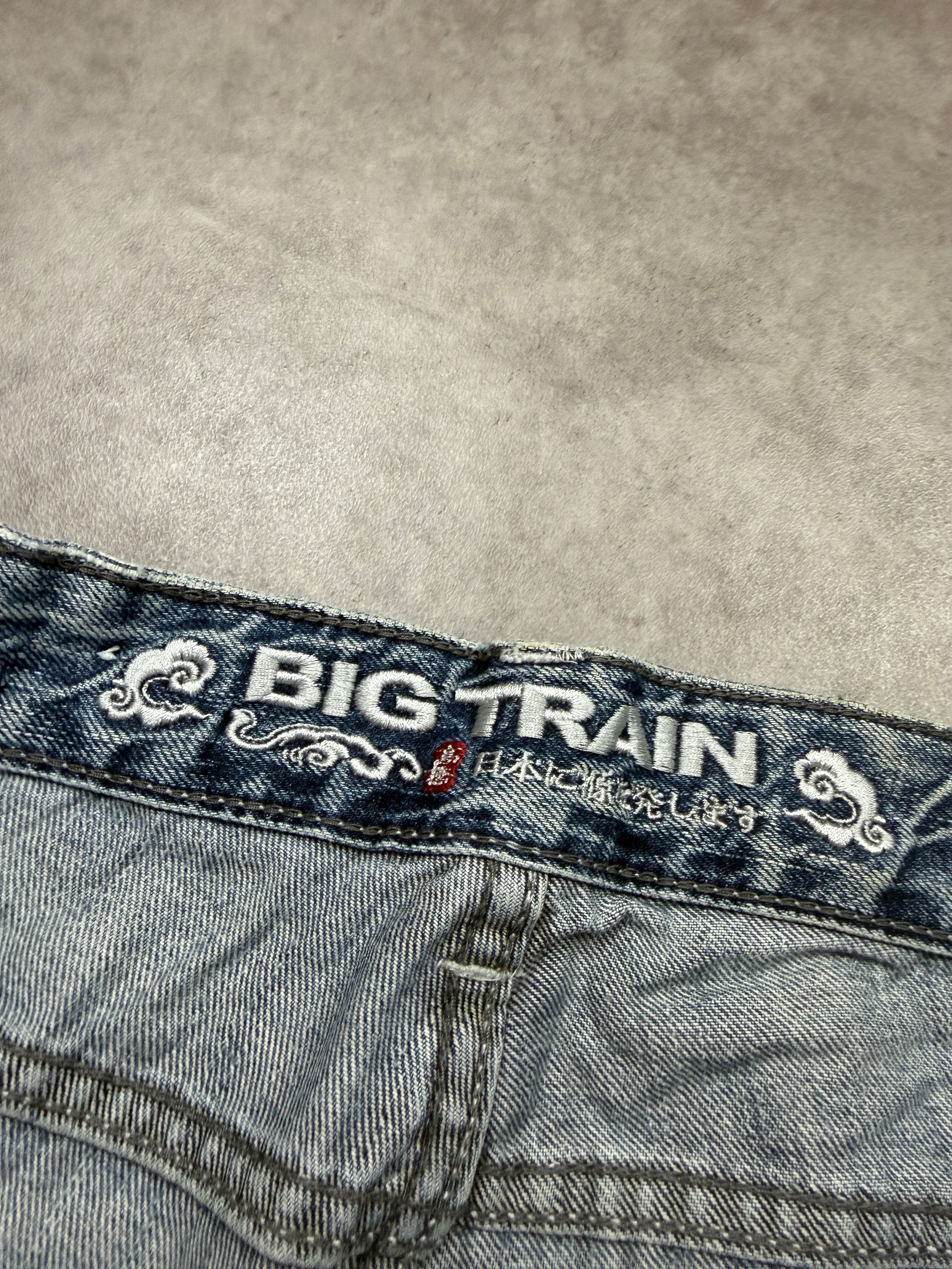 Big Train Vintage Jeans 2007 Blau L Straight Herren
