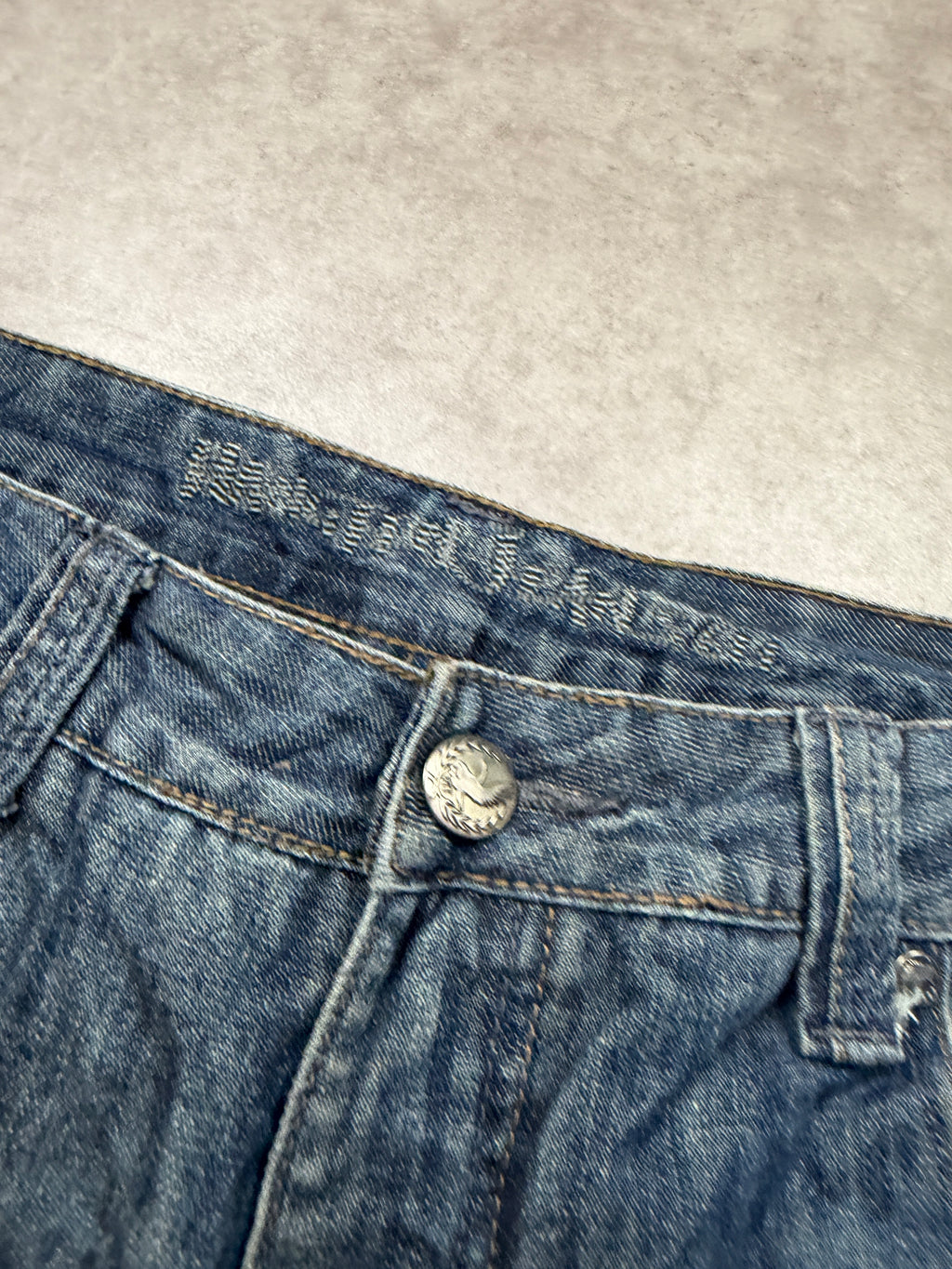 Hang Ten Vintage Jeans 2005 Blau XL Straight Herren
