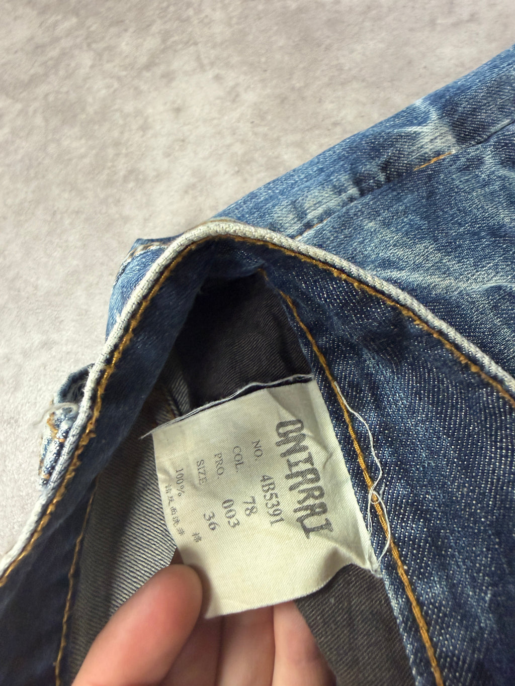 Oni Arti Vintage Jeans 2005 Blau XL Straight Herren