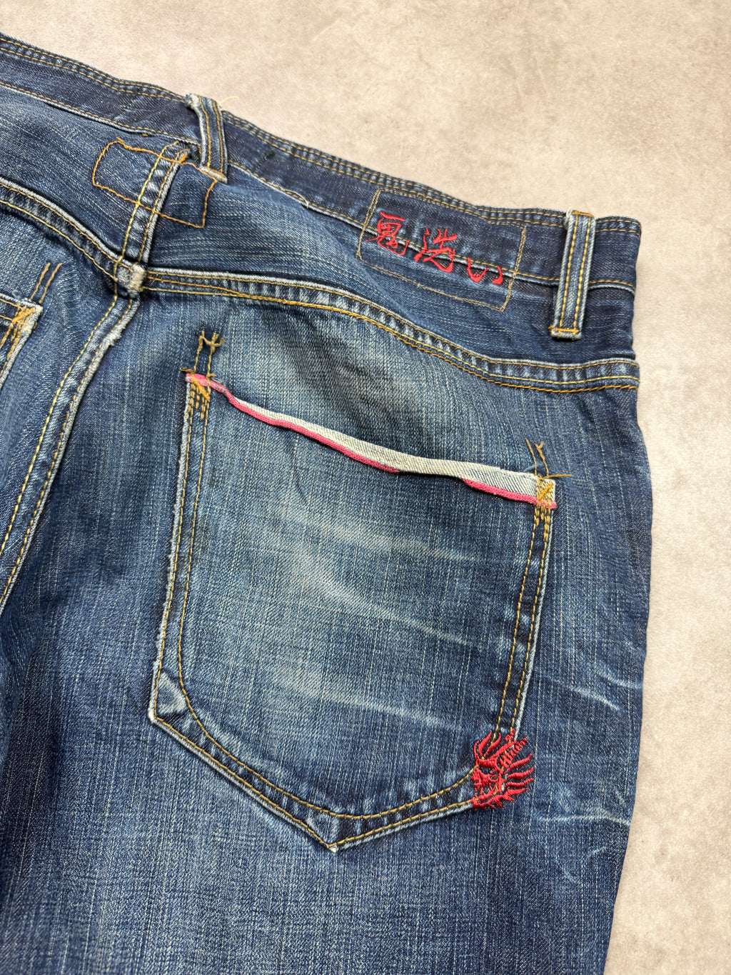 Oni Arari Vintage Jeans 2005 Denim Straight Herren L