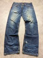 Oni Arari Vintage Jeans 2005 Denim Straight Herren L
