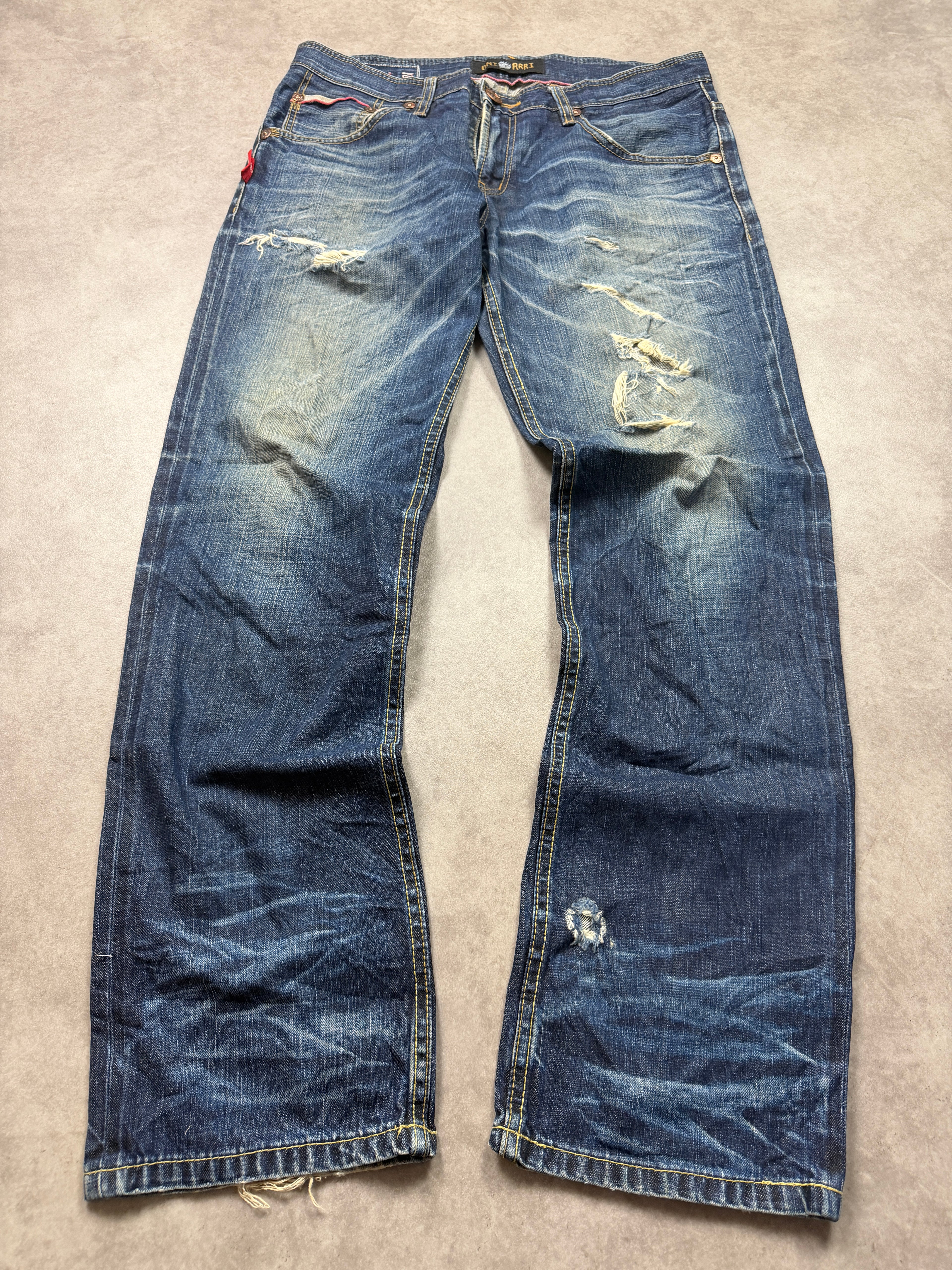 Oni Arari Vintage Jeans 2005 Denim Straight Herren L