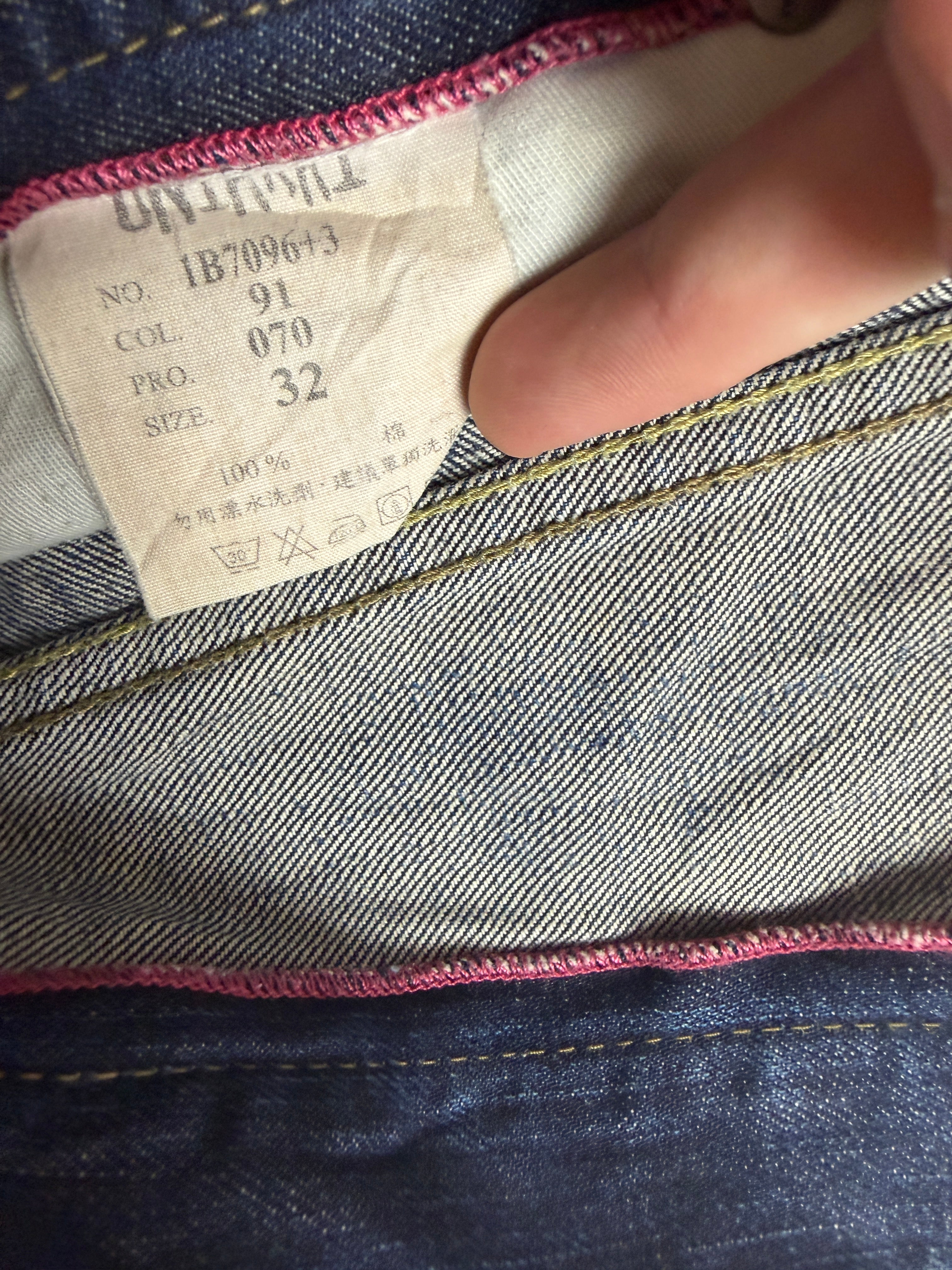 Oni Arari Vintage Jeans 2005 Denim Straight Herren L
